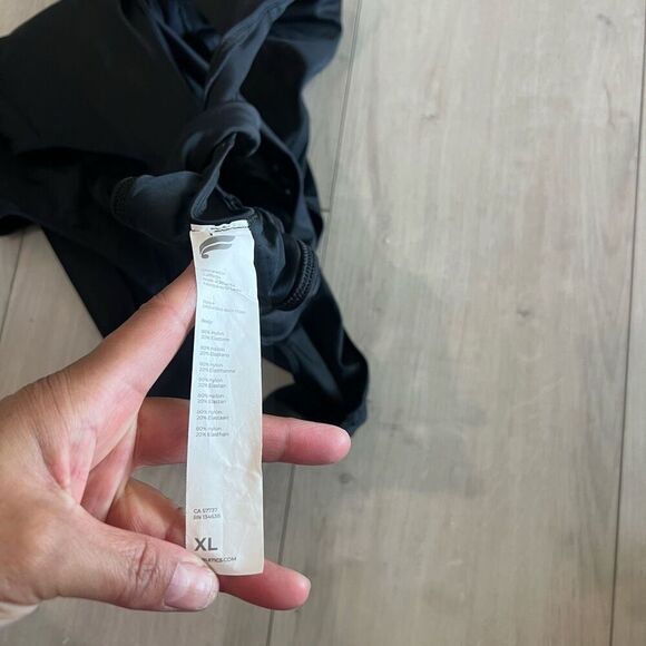 Fabletics Swim Suit Women's Black size XL - Picture 5 of 5